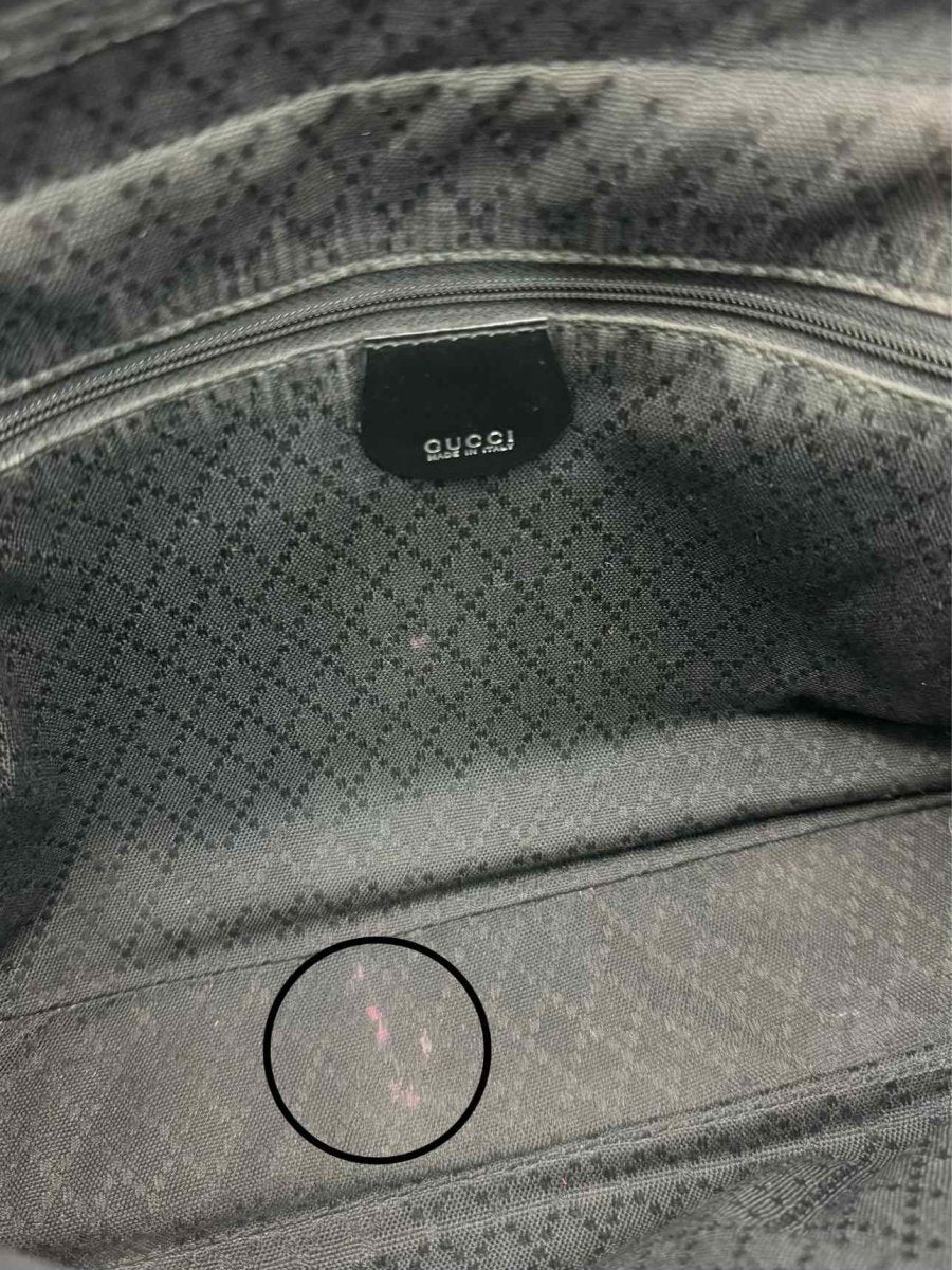 Pre-loved GUCCI Vintage Black Top Handle at Reems Closet
