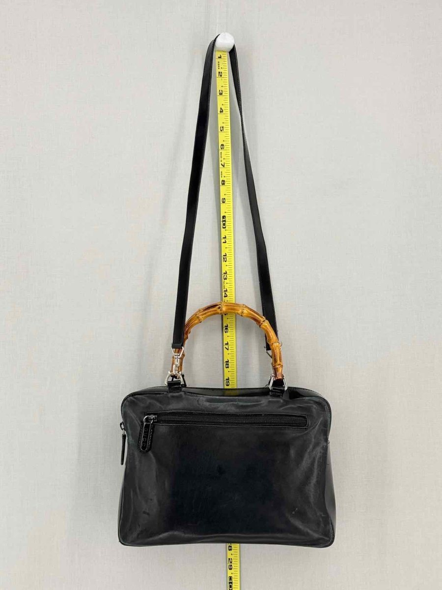 Pre-loved GUCCI Vintage Black Top Handle at Reems Closet