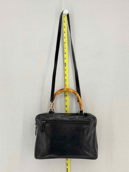 Pre-loved GUCCI Vintage Black Top Handle at Reems Closet