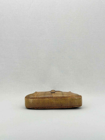 Pre - loved GUCCI Vintage Brown Shoulder Bag at Reems Closet