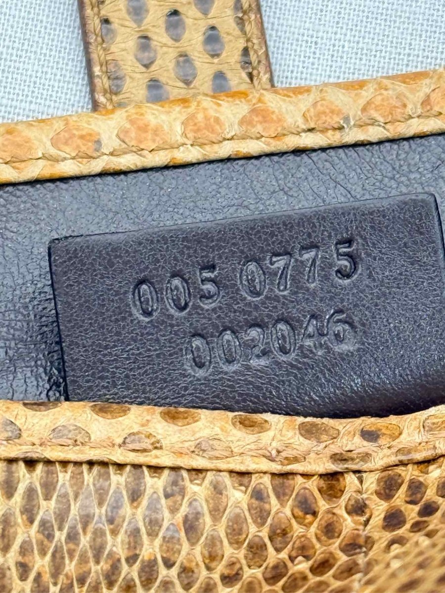 Pre - loved GUCCI Vintage Brown Shoulder Bag at Reems Closet