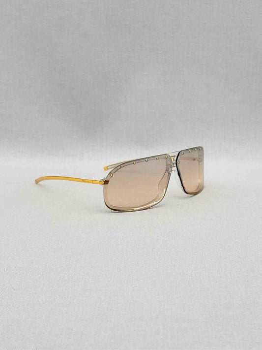 Pre-loved GUCCI Vintage Gold Tone Sunglasses at Reems Closet