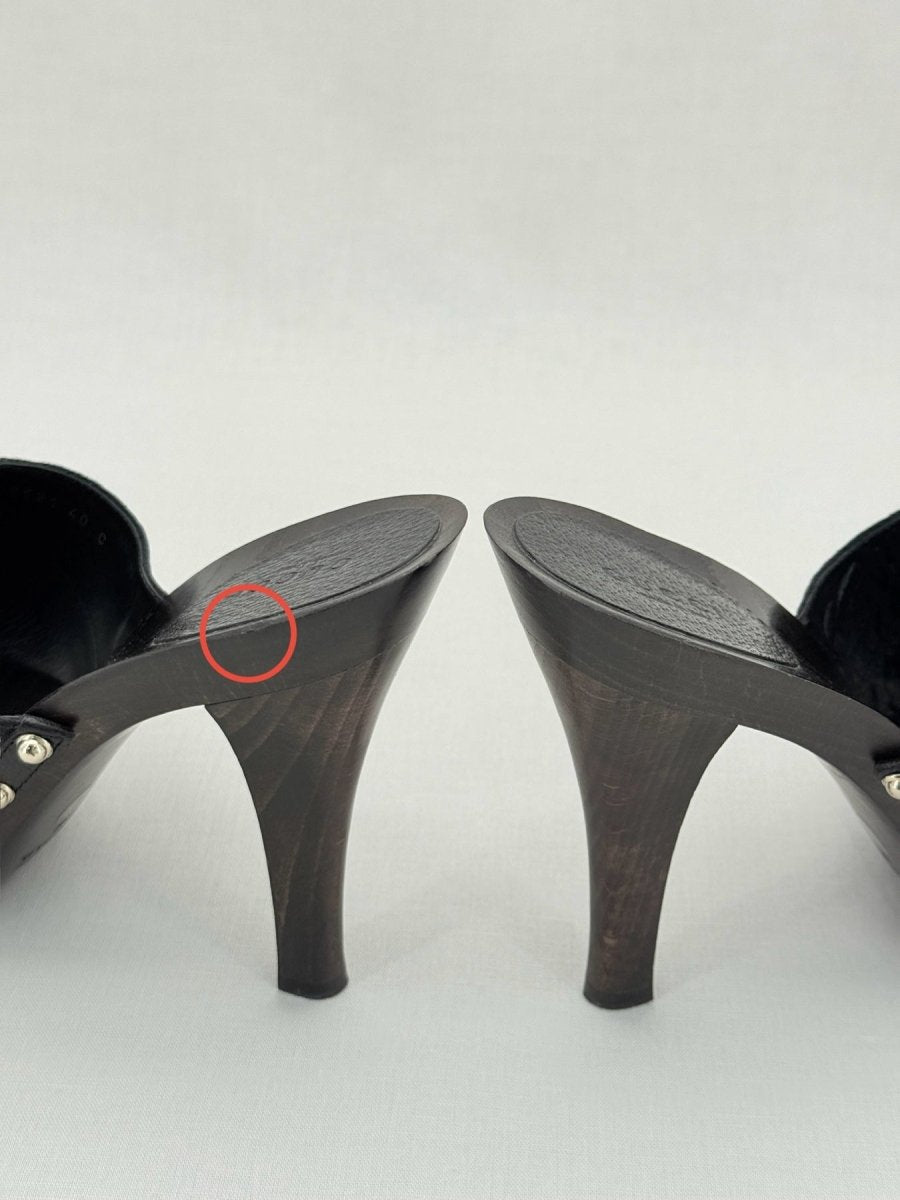 Pre - loved GUCCI Web Horsebit Black Size EU 40 Mules at Reems Closet