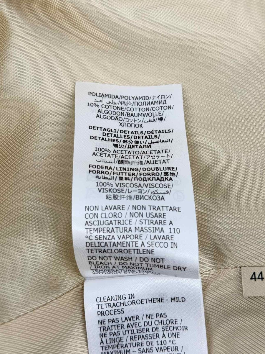 Pre - loved GUCCI White & Blue Checked Size US 8 Jacket at Reems Closet