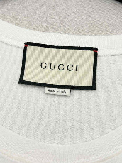 Pre - loved GUCCI White Size Medium Top at Reems Closet