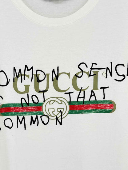 Pre - loved GUCCI White Size Medium Top at Reems Closet