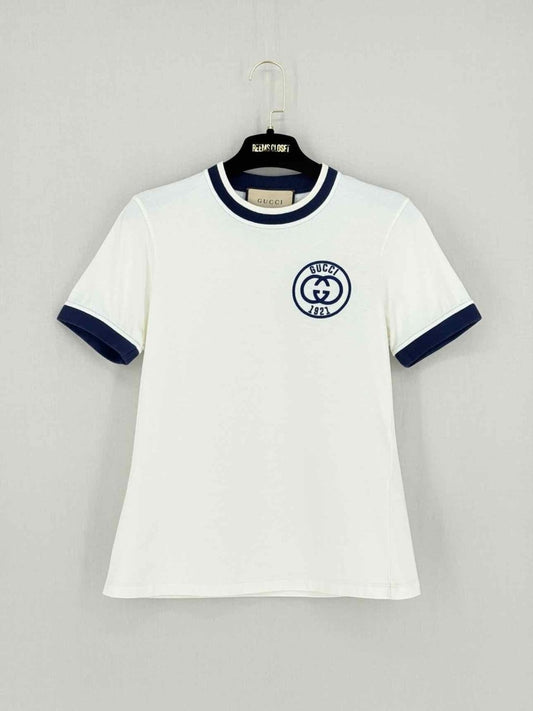 Pre - loved GUCCI White Size Small T-shirt at Reems Closet
