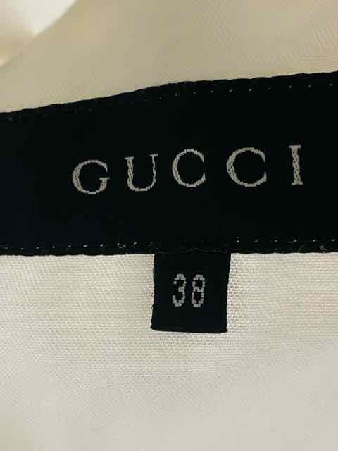 Pre - loved GUCCI White Size US 2 Jacket at Reems Closet