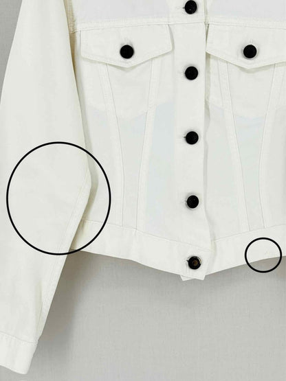 Pre - loved GUCCI White Size US 2 Jacket at Reems Closet