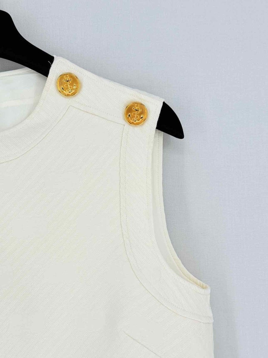 Pre - loved GUCCI White Size US 4 Top at Reems Closet