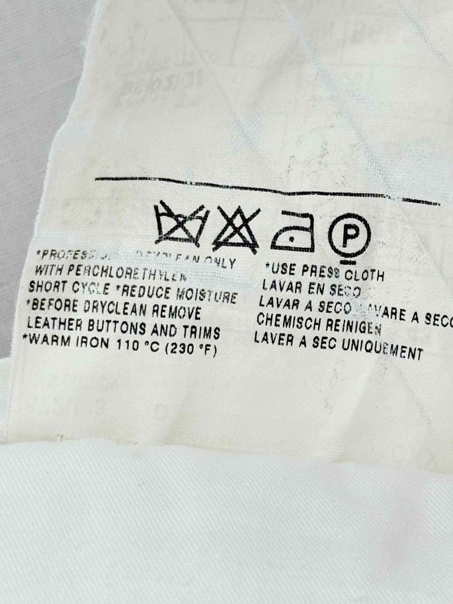 Pre - loved GUCCI White Size US 6 Pants at Reems Closet