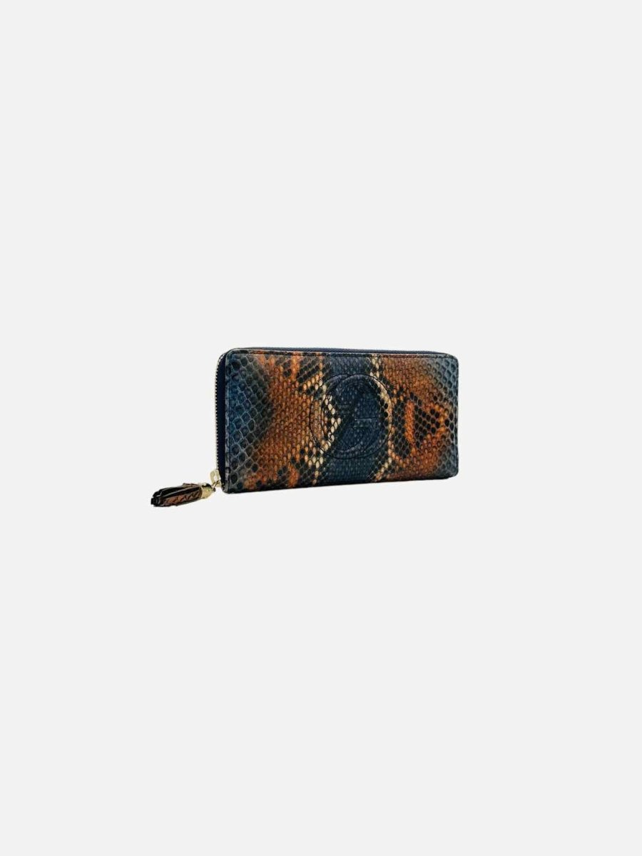 Gucci men's snake wallet best sale