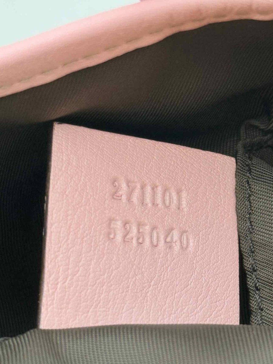 Pre - loved GUCCI Zoo Beige w/ Pink GG Tote Bag at Reems Closet