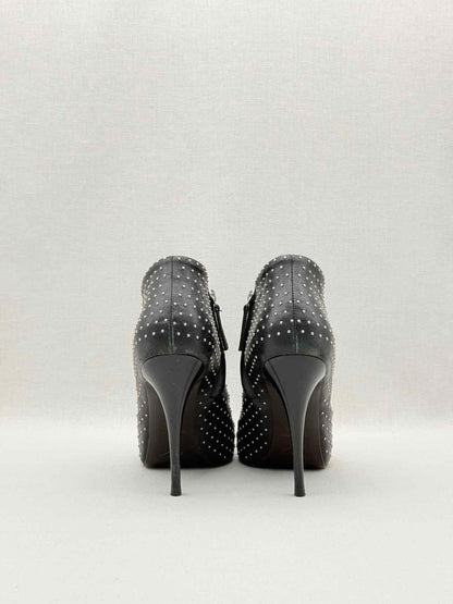 Pre-loved GUISEPPE ZANOTTI 2013 Black Cap Toe Size EU 38 Booties at Reems Closet