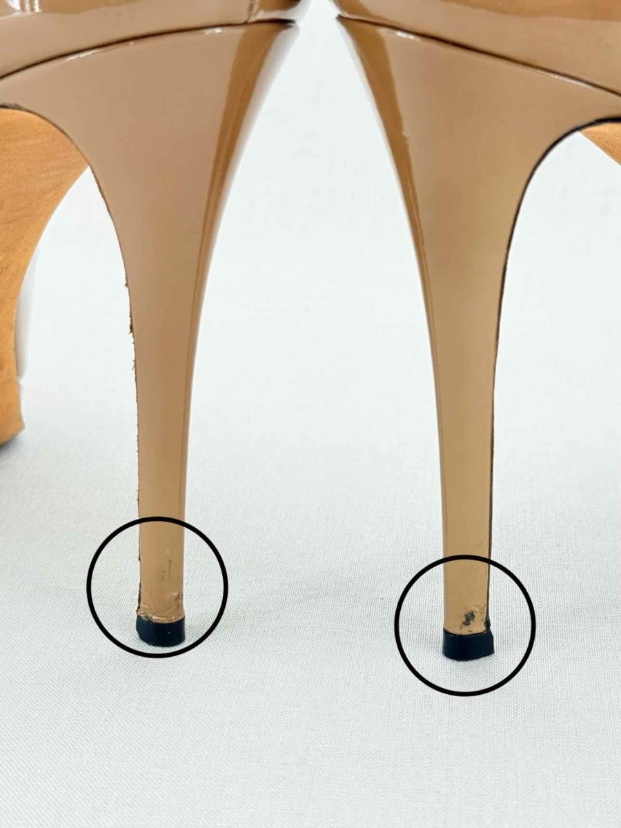 Pre - loved GUISEPPE ZANOTTI Beige Size EU 39.5 Pumps at Reems Closet