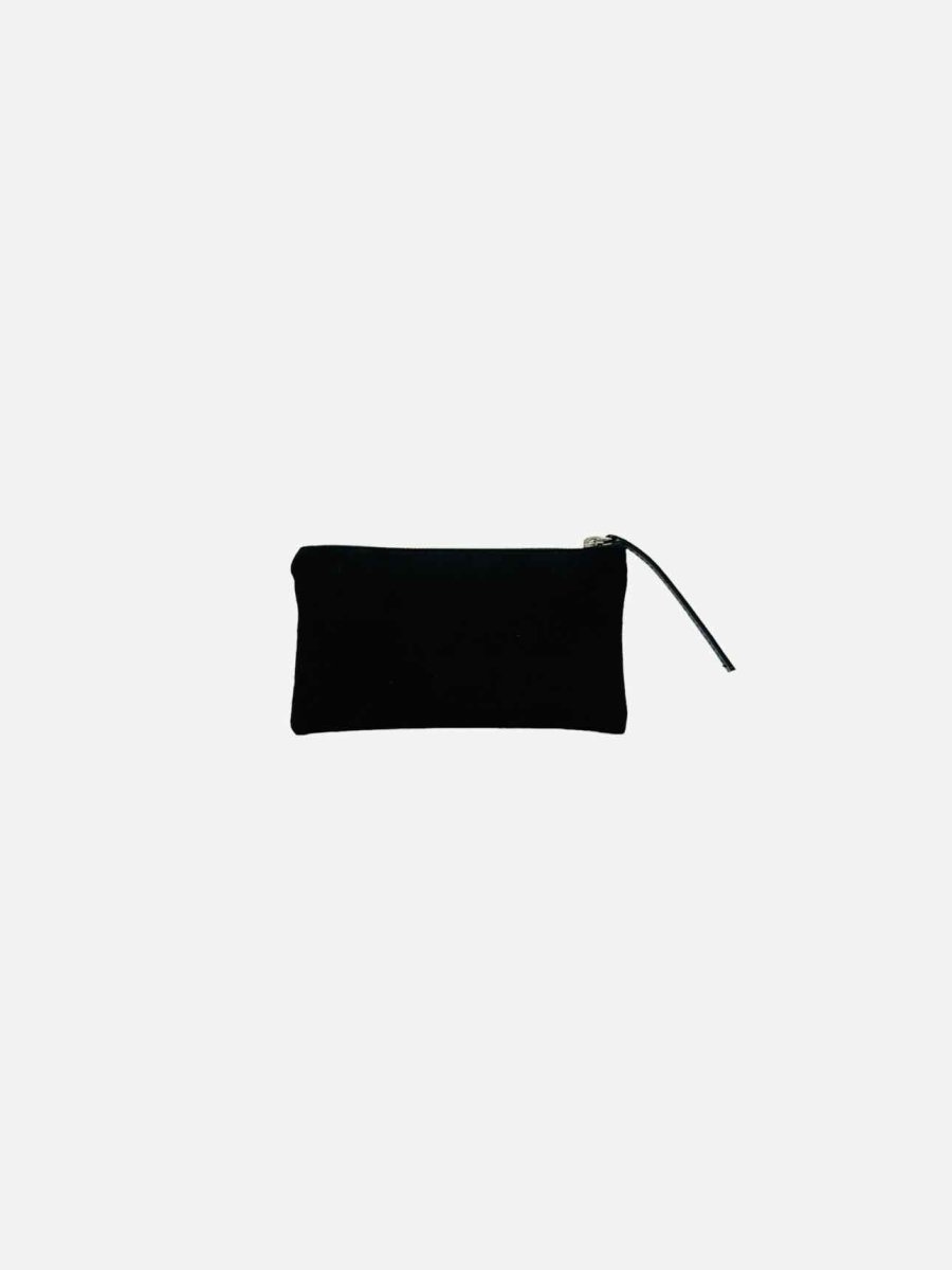 Pre - loved GUISEPPE ZANOTTI Black Pouch at Reems Closet