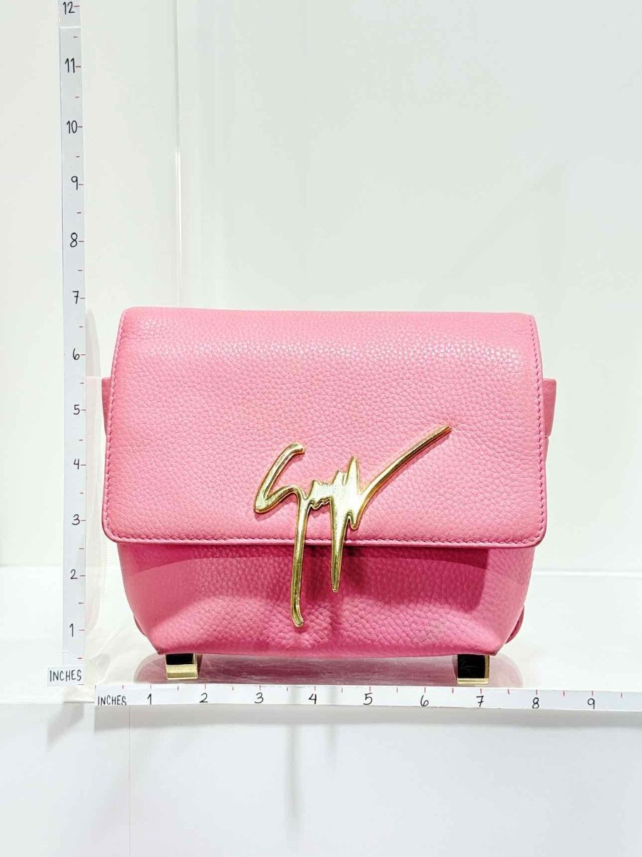 Pre - loved GUISEPPE ZANOTTI Pink Crossbody at Reems Closet