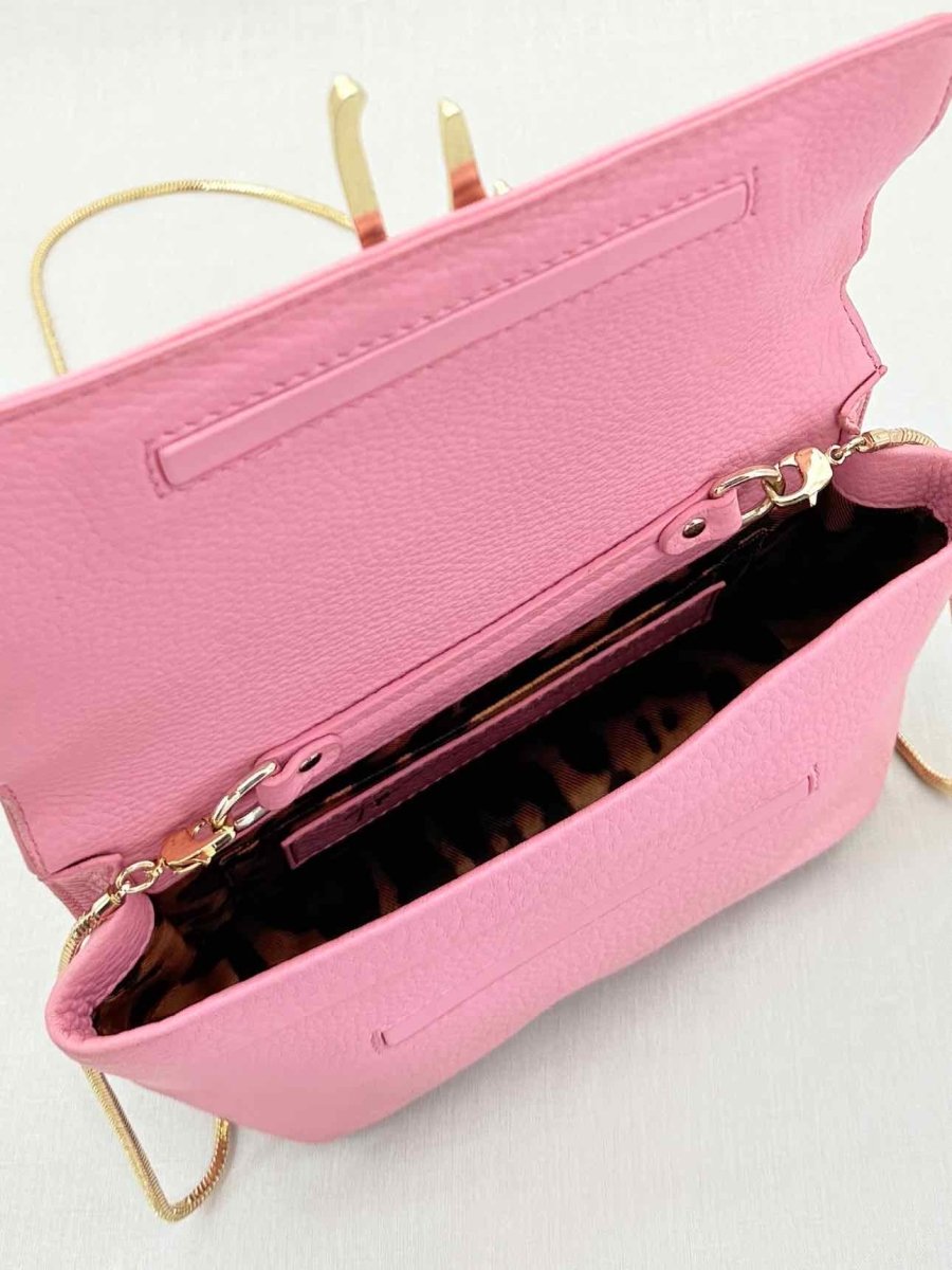 Pre - loved GUISEPPE ZANOTTI Pink Crossbody at Reems Closet