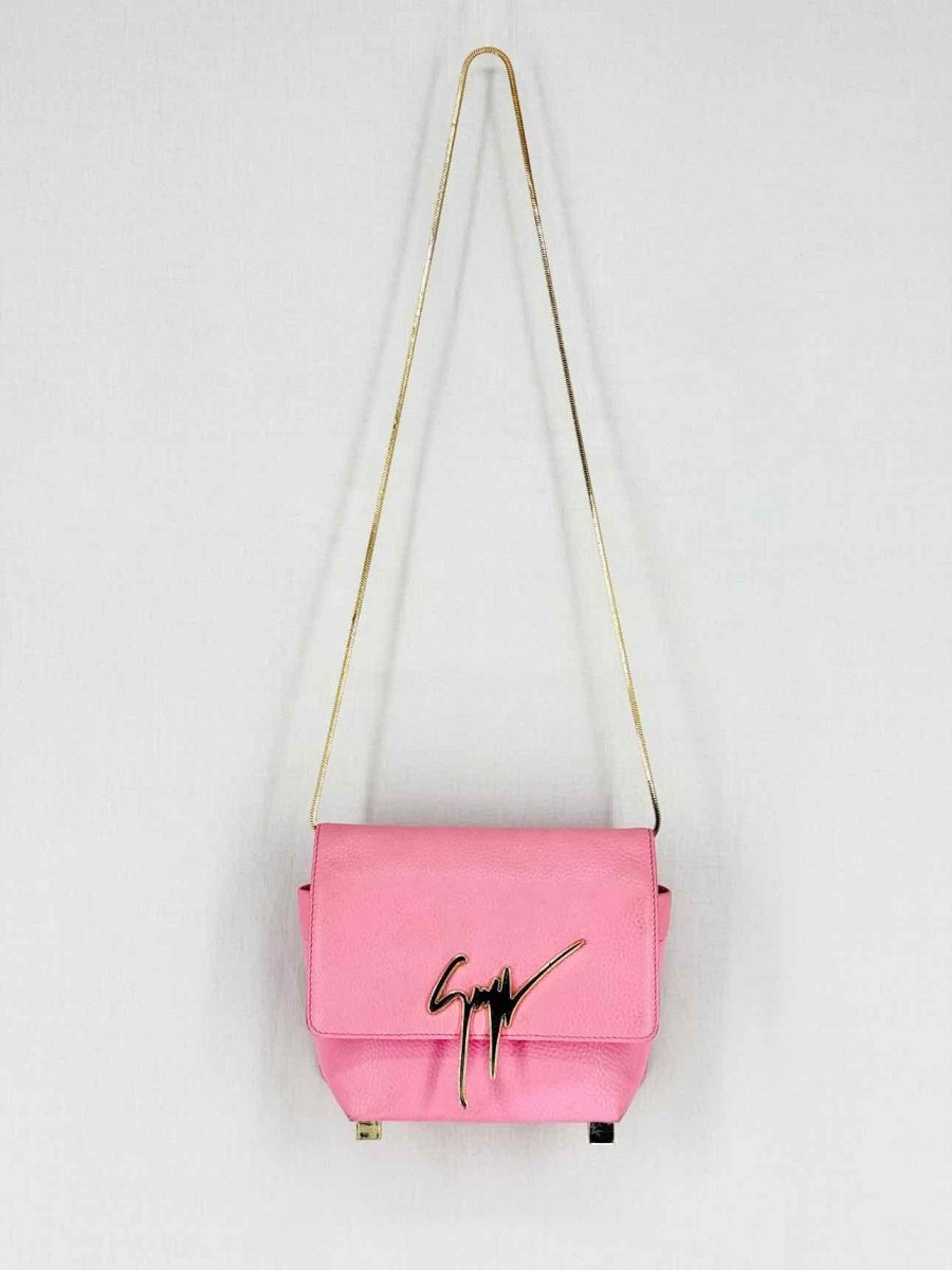 Pre - loved GUISEPPE ZANOTTI Pink Crossbody at Reems Closet