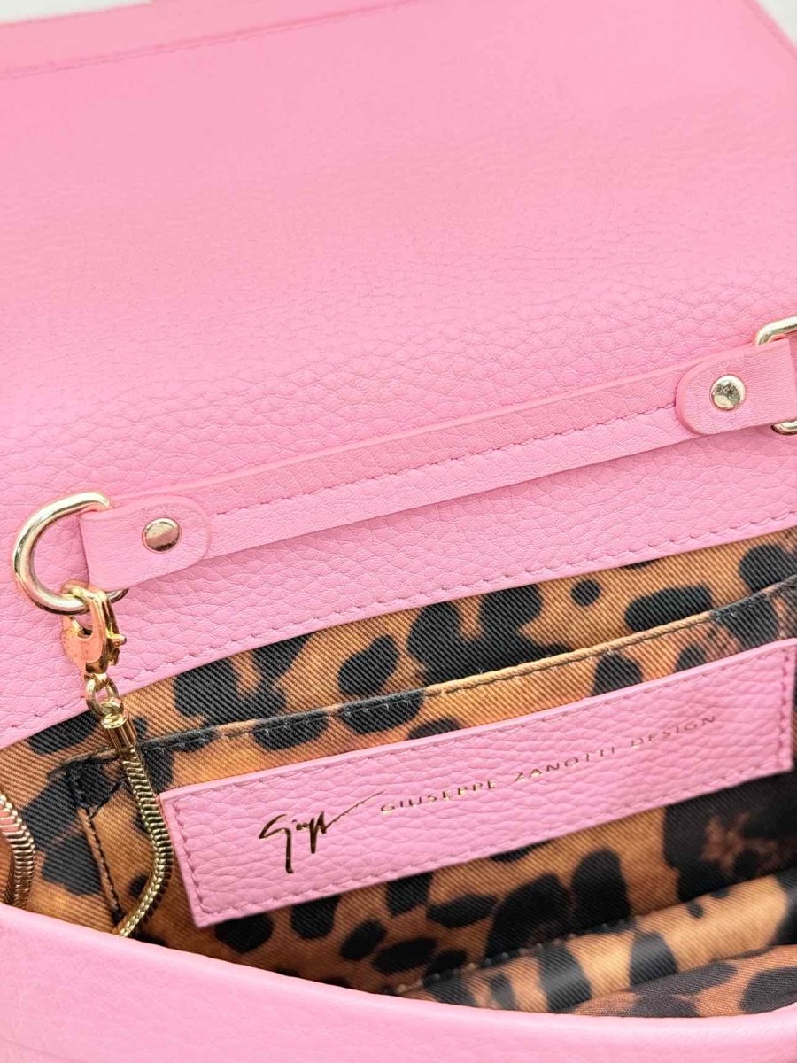 Pre - loved GUISEPPE ZANOTTI Pink Crossbody at Reems Closet