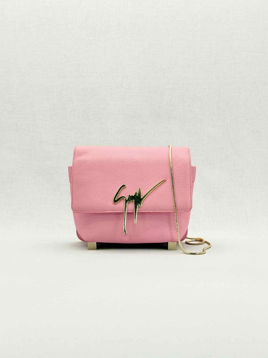 Pre - loved GUISEPPE ZANOTTI Pink Crossbody at Reems Closet