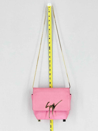 Pre - loved GUISEPPE ZANOTTI Pink Crossbody at Reems Closet