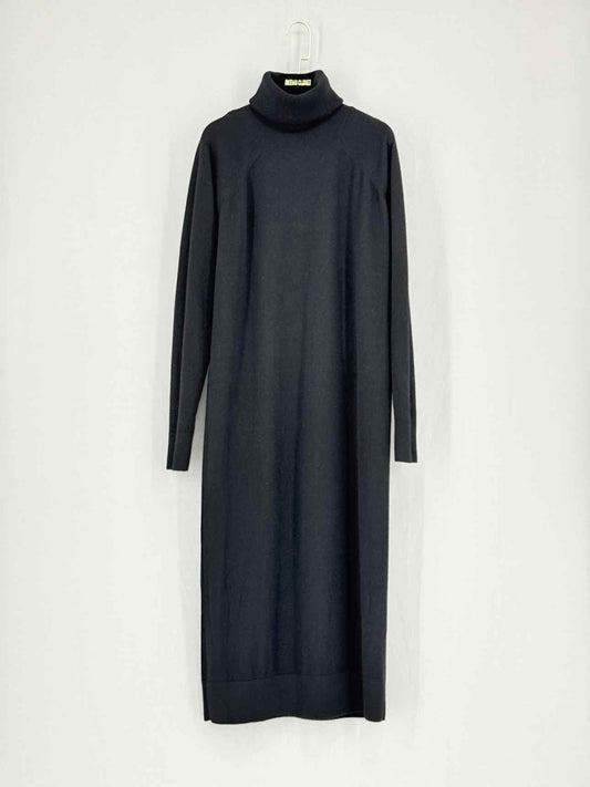Pre - loved HAIDER ACKERMANN Black Size XSmall Midi Dress at Reems Closet