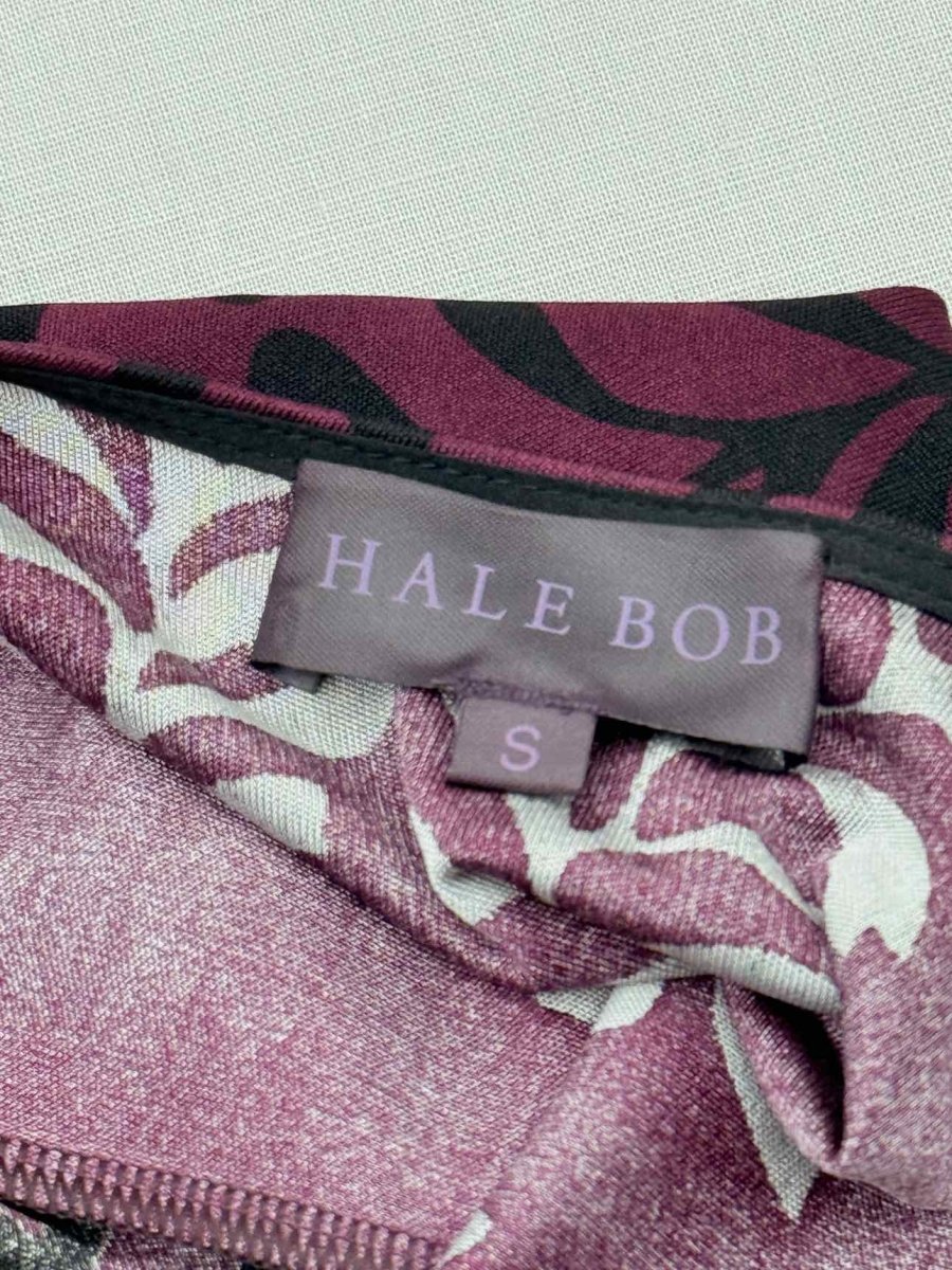 Pre-loved HALE BOB Burgundy Multicolor Size Small Short Dress at Reems Closet