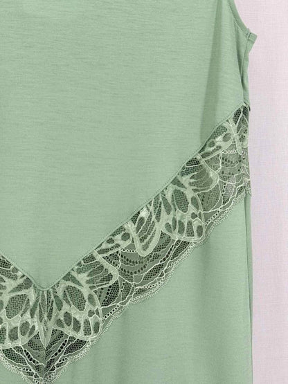 Pre-loved HANRO Elia Green Night Dress at Reems Closet
