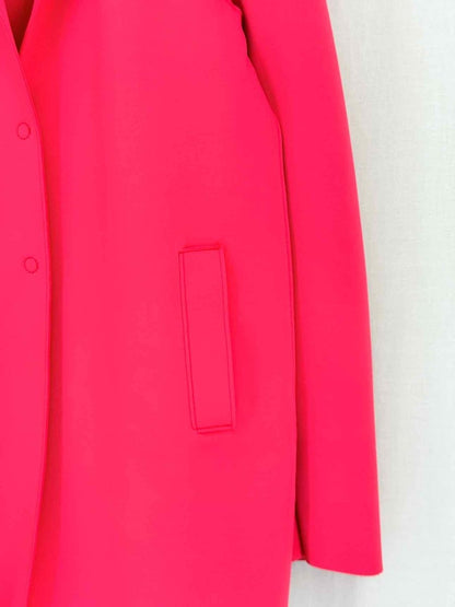 Pre-loved HARRIS WHARF LONDON Scuba Cocoon Pink Size US 6 Coat at Reems Closet