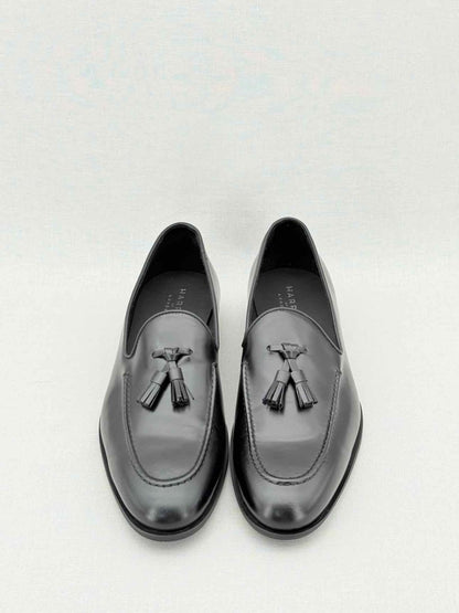 Pre - loved HARRYS LONDON Tweed Black Size EU 43 Loafers at Reems Closet