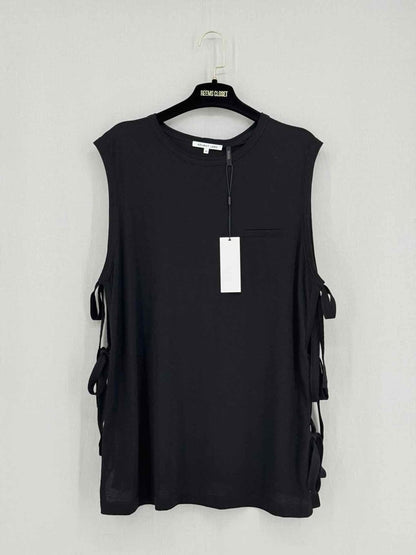 Pre - loved HELMUT LANG Black Size Medium Top at Reems Closet