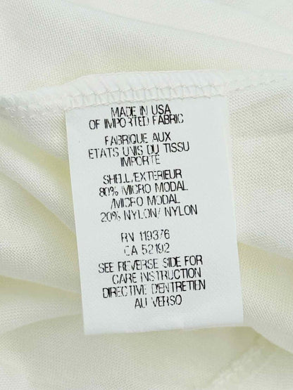 Pre - loved HELMUT LANG White Size Small T-shirt at Reems Closet