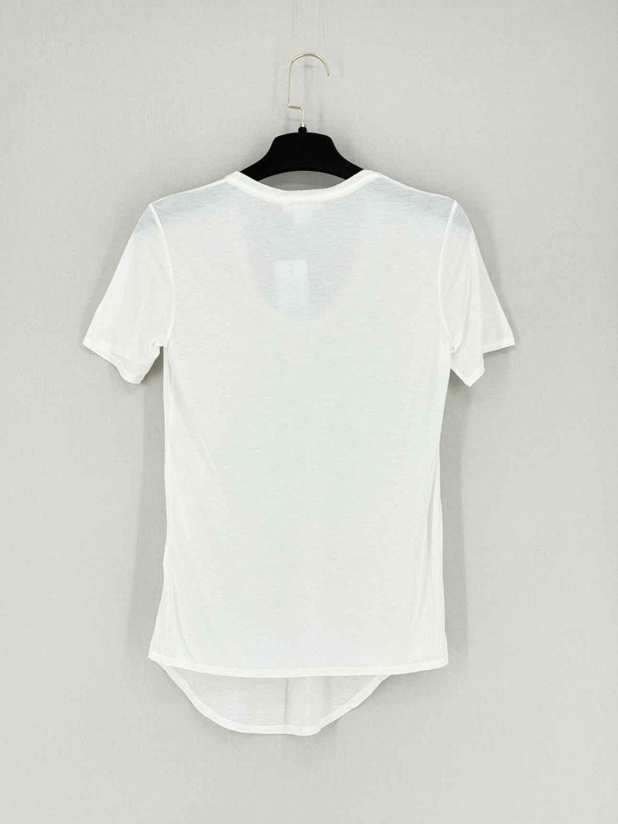 Pre - loved HELMUT LANG White Size Small T-shirt at Reems Closet