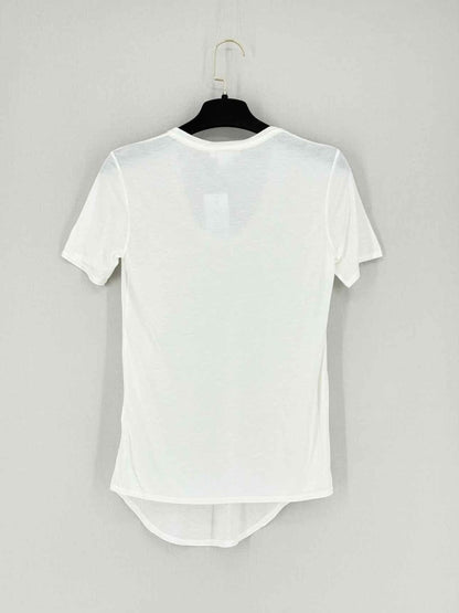 Pre - loved HELMUT LANG White Size Small T-shirt at Reems Closet