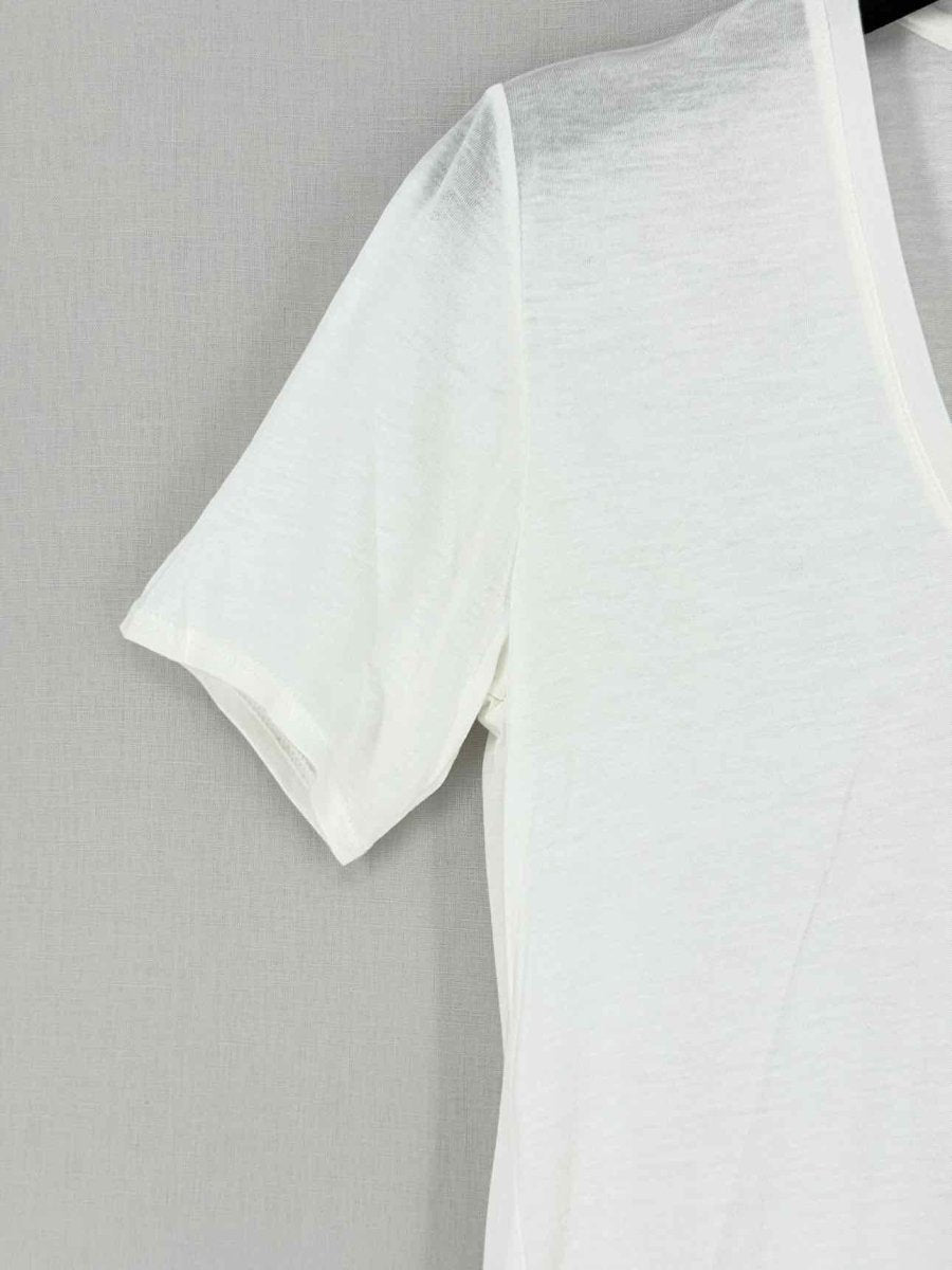 Pre - loved HELMUT LANG White Size Small T-shirt at Reems Closet