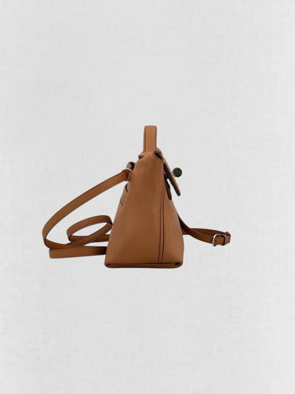 Pre - loved HERMES 24/24 Brown Top Handle at Reems Closet