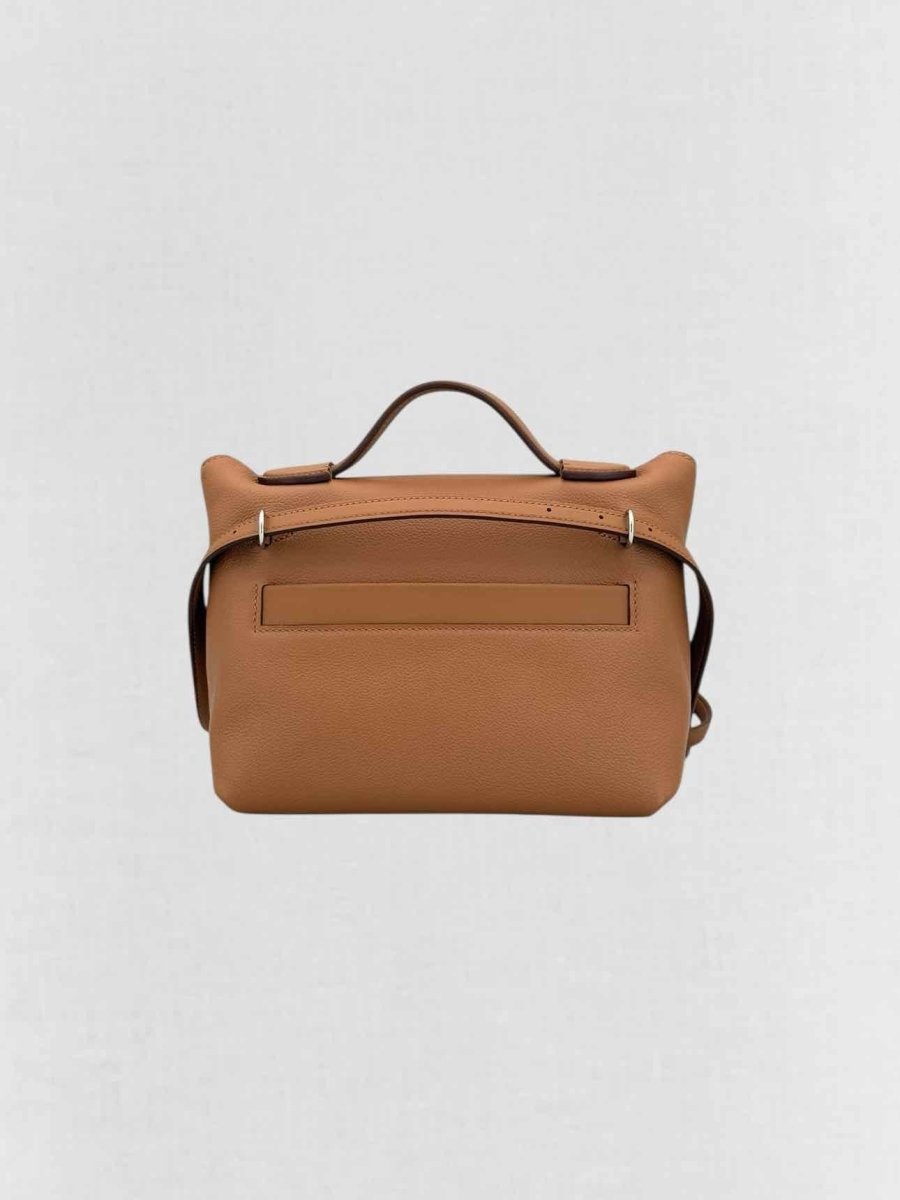 Pre - loved HERMES 24/24 Brown Top Handle at Reems Closet