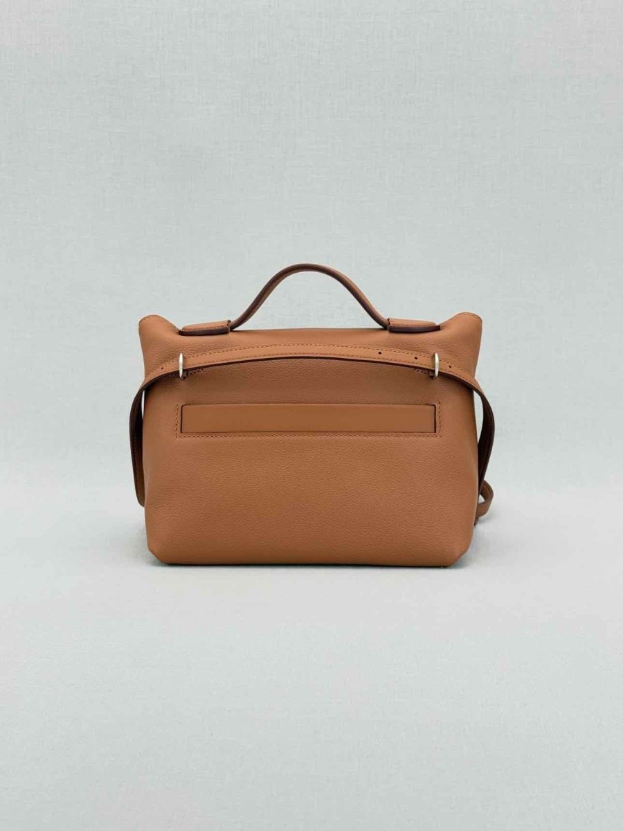 Pre - loved HERMES 24/24 Brown Top Handle at Reems Closet