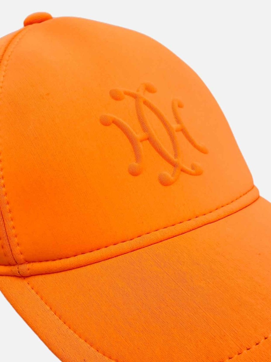 Pre - loved HERMES Atlantic Baseball Orange Cap at Reems Closet