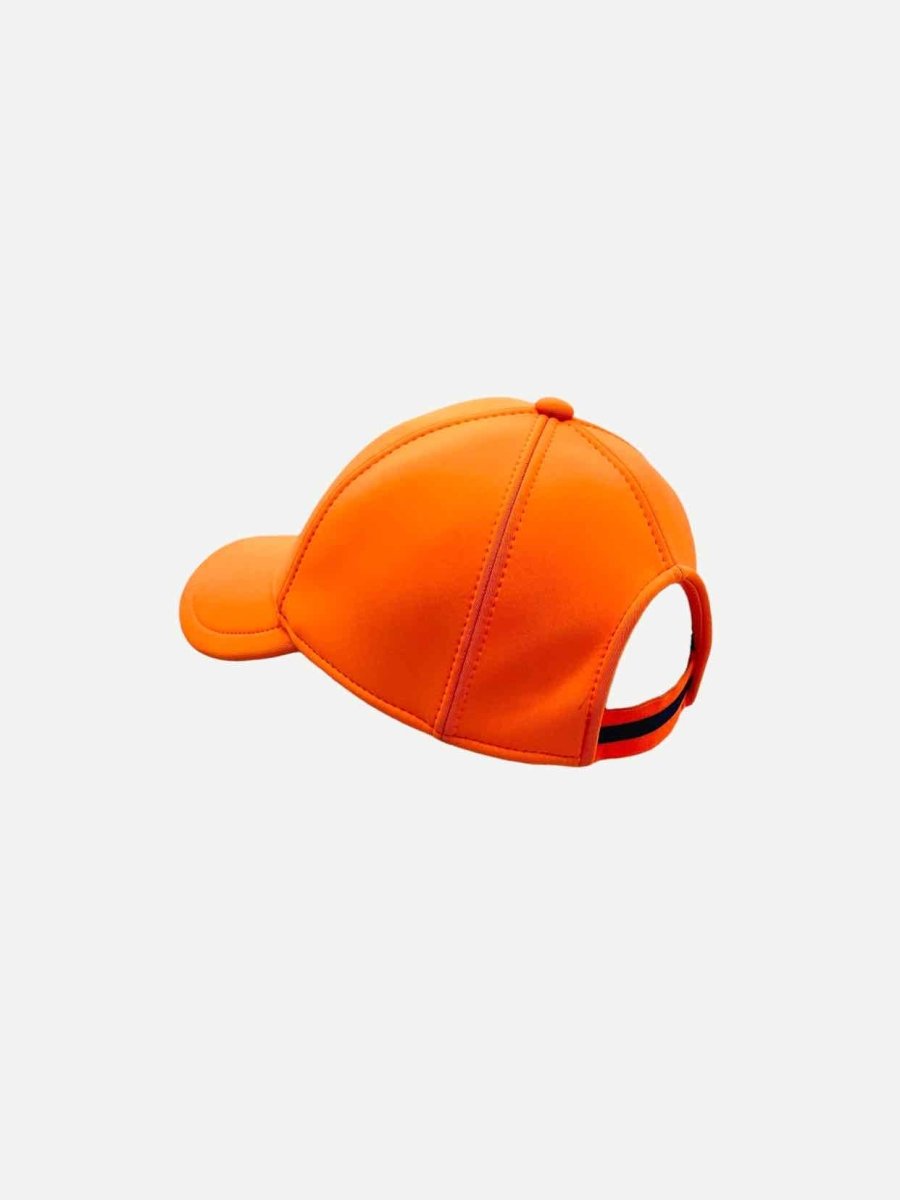 Pre - loved HERMES Atlantic Baseball Orange Cap at Reems Closet