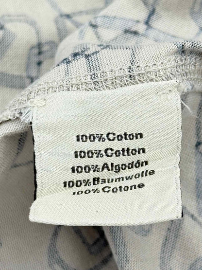 Pre - loved HERMES Beige Multicolor Printed Size XLarge Top at Reems Closet