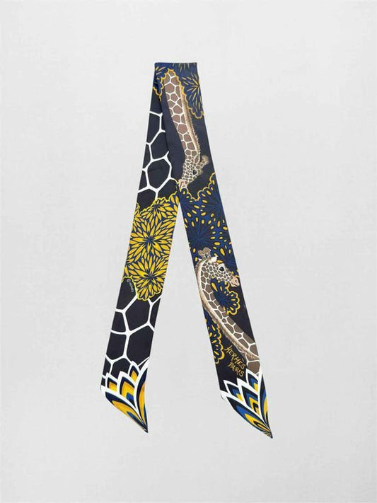 Pre-loved HERMES Bleu Multicolore Twill at Reems Closet