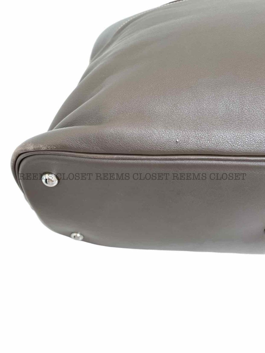 Pre - loved HERMES Bolide Relax Gris Souris Top Handle at Reems Closet