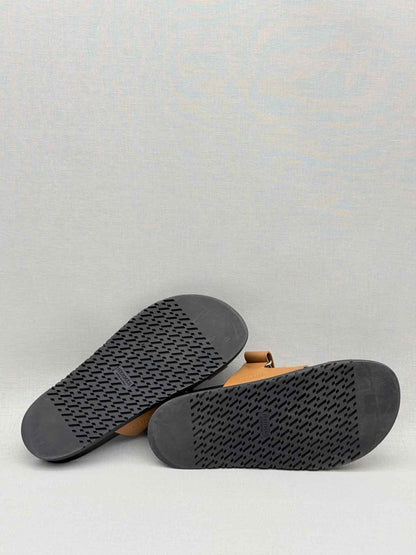 Pre - loved HERMES Chypre Brown Size EU 40 Sandals at Reems Closet