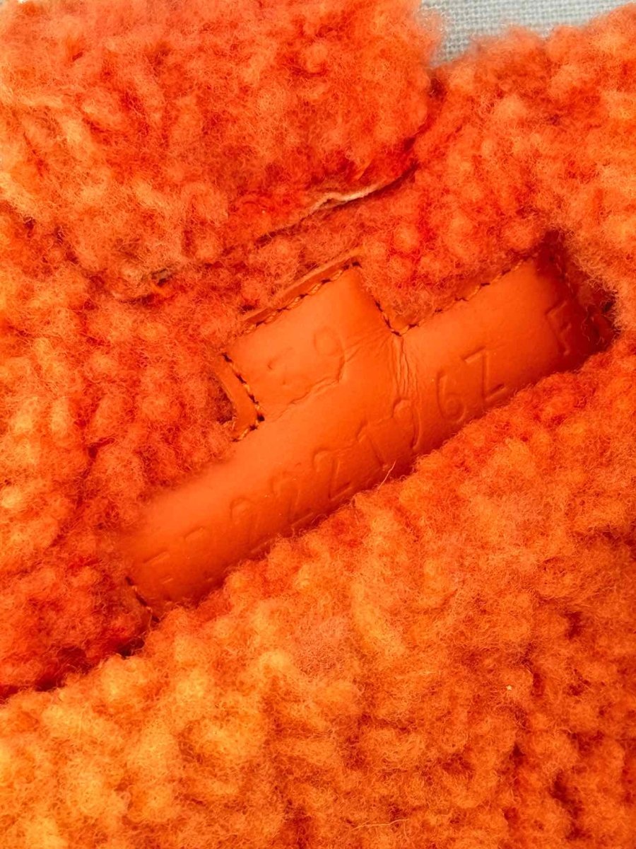 Pre - loved HERMES Chypre Orange Size EU 39 Sandals at Reems Closet