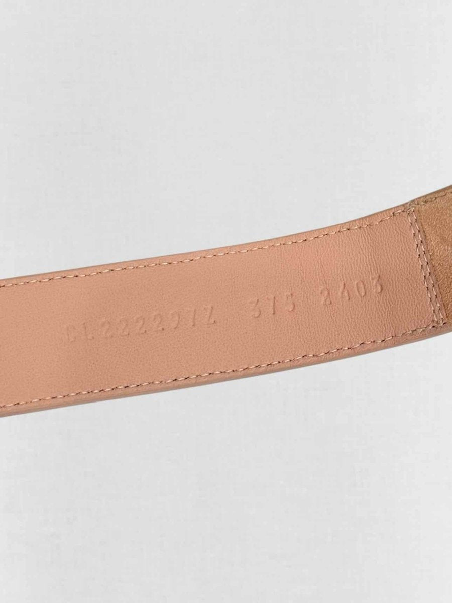 Pre - loved HERMES Chypre Peach Size EU 37.5 Sandals at Reems Closet