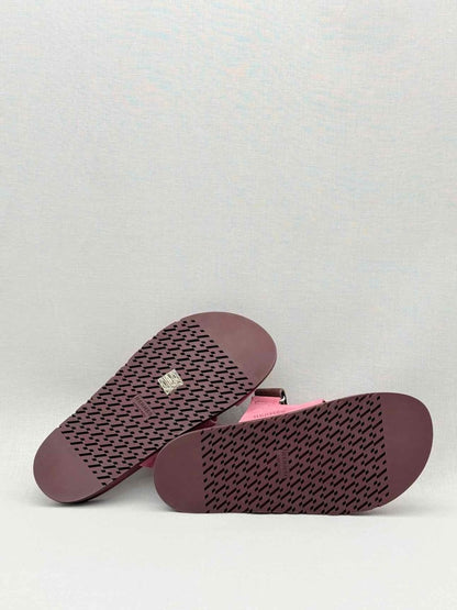 Pre - loved HERMES Chypre Rose Pink Size EU 40 Sandals at Reems Closet