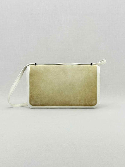 Pre - loved HERMES Constance Beige & White Crossbody at Reems Closet