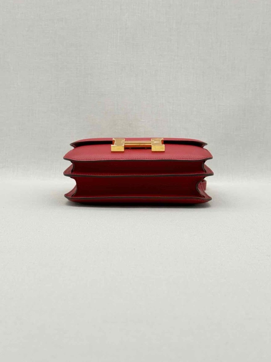 Pre-loved HERMES Constance Rouge Casaque Shoulder Bag at Reems Closet